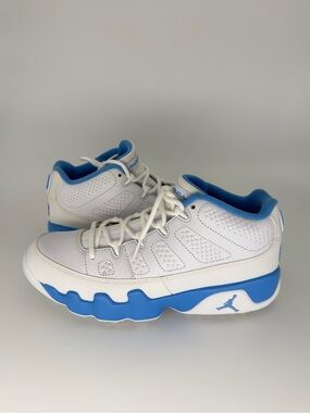 Nike Air Jordan 9 Retro Low G Golf UNC University Blue White FJ5934-101 Size 7